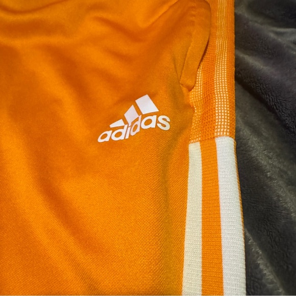 Adidas Men’s primegreen track pants Orange L - Picture 3 of 4